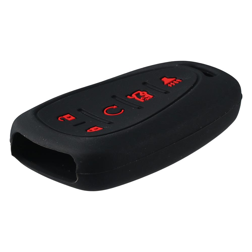 

2 шт., 5 кнопок, силиконовая резина, брелок для ключей, дистанционный держатель в виде ракушки для Chevrolet Blazer 2019-2021