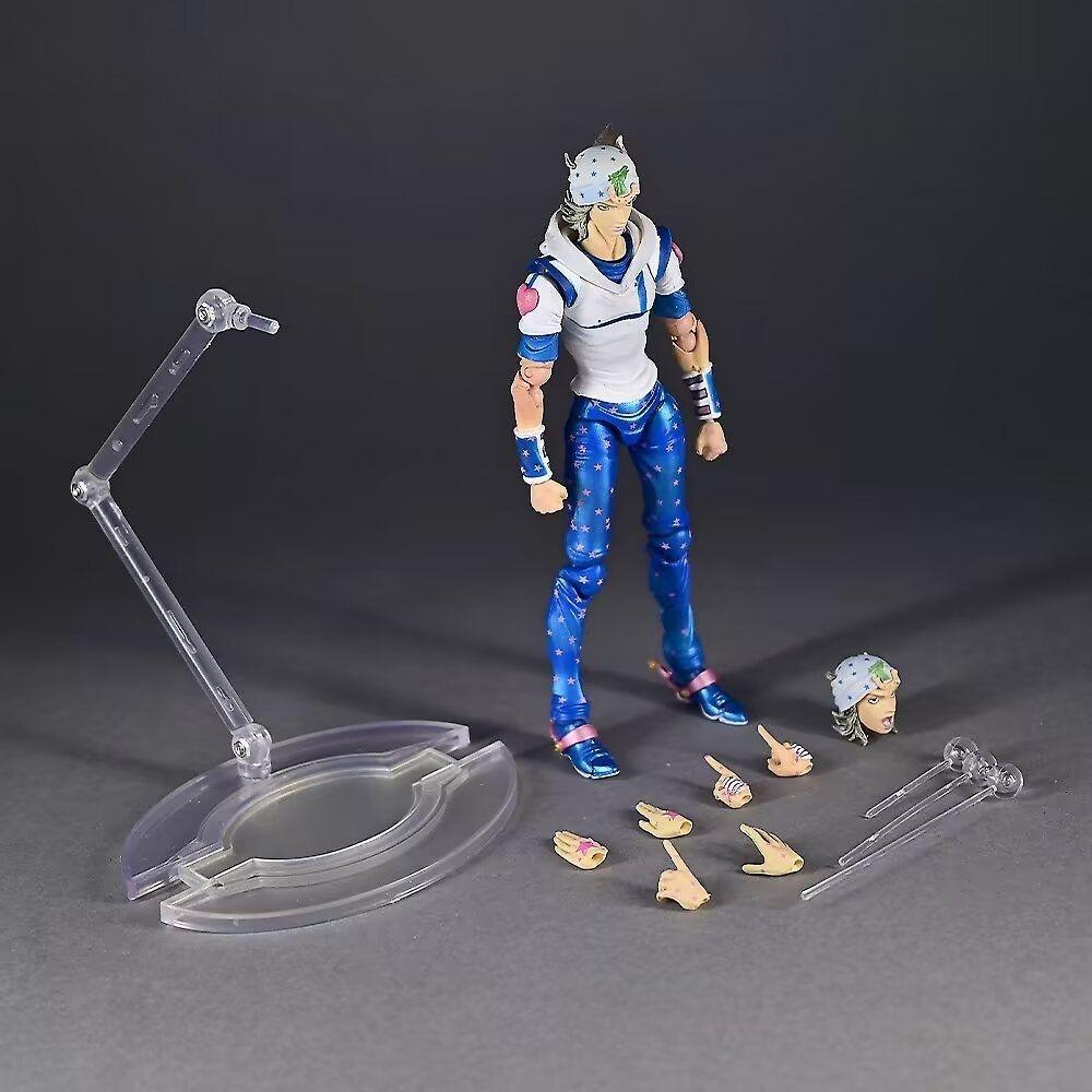 Neue Jojo's Bizarre Adventure Figur Higashikata Josuke Jonathan Joestar Actionfiguren Puppe Schreibtisch Dekoration Statue Sammlung Modell