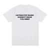 Charli Xcx Nenávidět Popovou Hudbu Z Vás Nedělá Hlubokého Stejný Styl Tričko Pánské Dámské Módní Harajuku Tričko Ležérní Trička Grafické