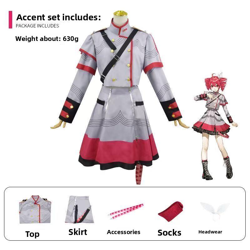 Kasane Teto Cosplay Costume Adult Carnival Uniform Halloween Party Costumes Masquerade Anime Women Game