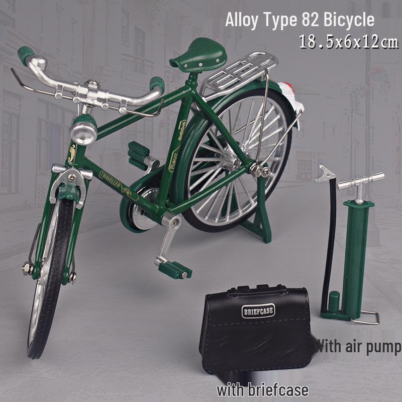 

Ретро 28 Алюминиевая Модель Велосипеда 1:10 Сборных педальных велосипедов своими руками, игрушка-украшение