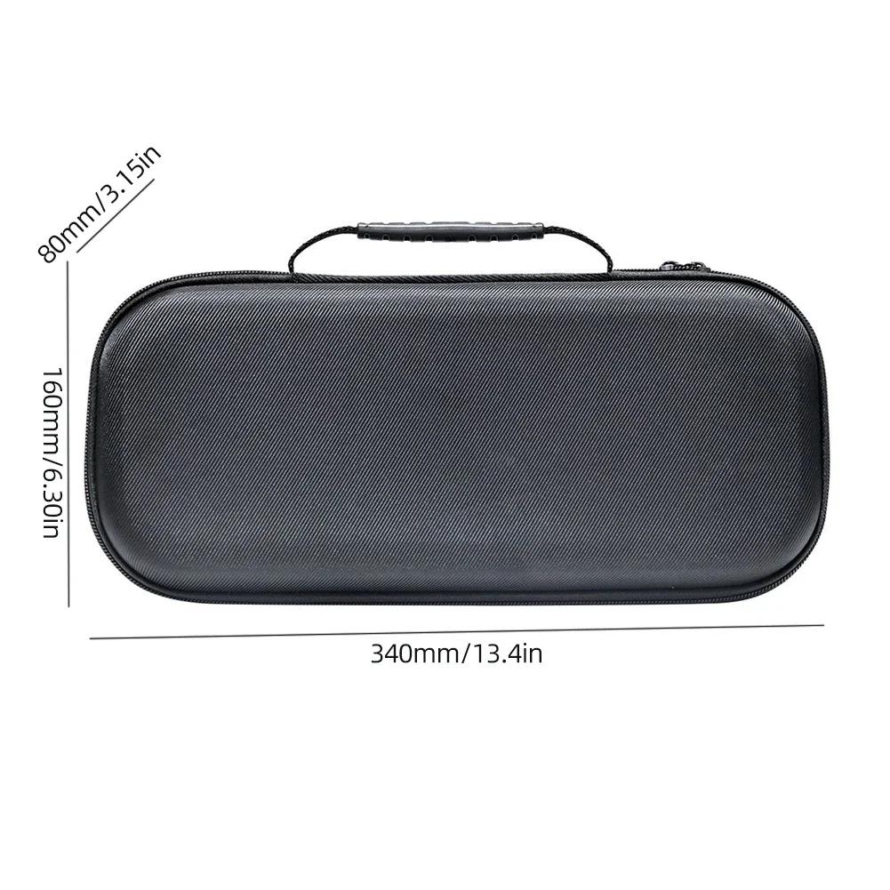 Carrying Case Shockproof Splashproof Portable Storage Bag with Mesh Pocket Hard Shell Case for SONY PlayStation Portal