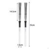 2 Pieces Drum Brushes Wire Portable Durable 13.78in Length with Comfortable Wood