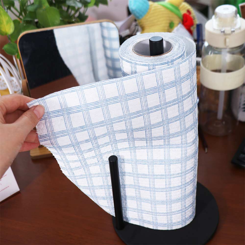 Weighted Base Paper Towel Holder Stainless Steel Roll Paper Holder Paper Towel Stand  Bathroom