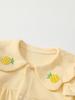 2026 Spring & Autumn Newborn Doll Collar Baby Girl Romper - Super Cute Crawling Outfit