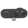 Caméra Thermique ABS Noir Imagerie Thermique pour Téléphone Mobile avec Connecteur Intégré Réglable