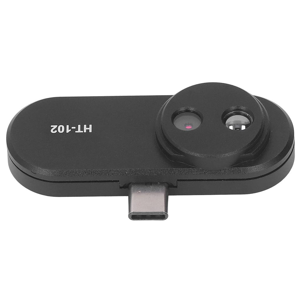 Caméra Thermique ABS Noir Imagerie Thermique pour Téléphone Mobile avec Connecteur Intégré Réglable