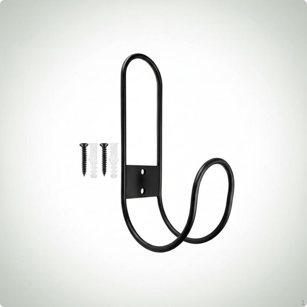 Hose Hanger Steel Cable Organizer Easy To Install Utility for Yard