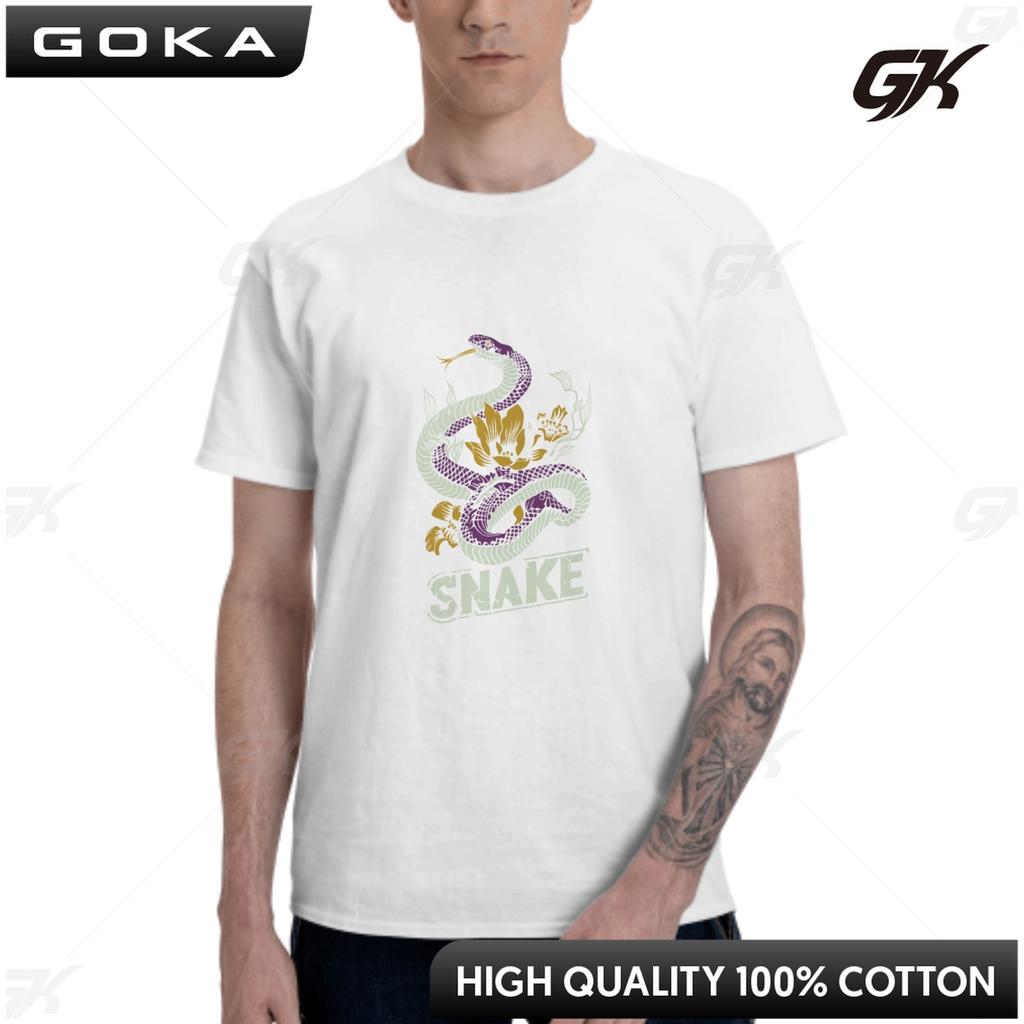 Purple snake Graphic Printed T Shirt Normal Tshirts Cotton Euro Size ONeck Daily Casual Oversized Unisex Tees Casual