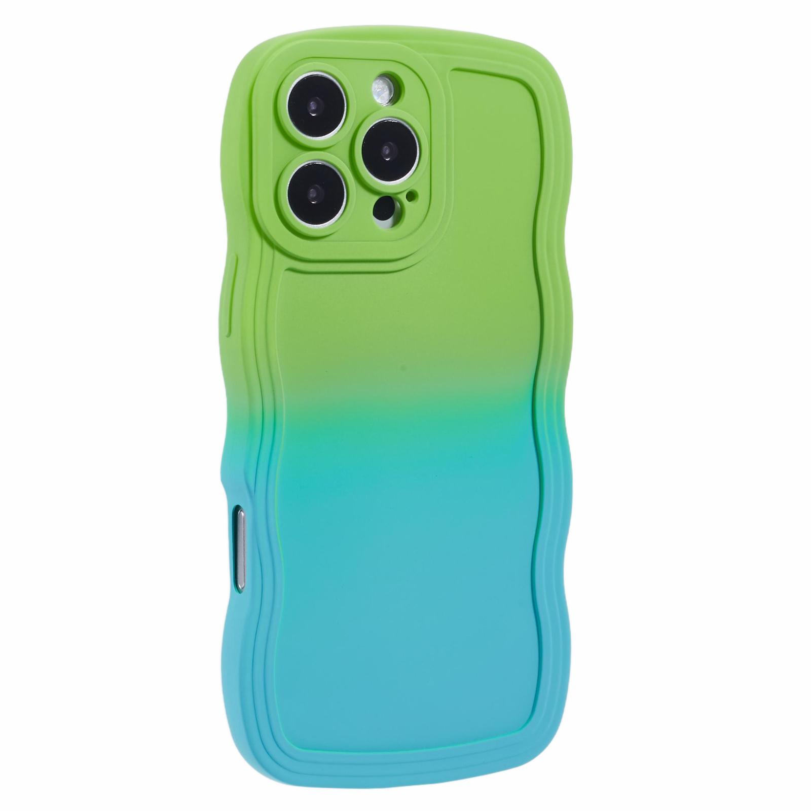 

JTW Series for iPhone 16 Pro Max TPU Phone Case Gradient Color Rubberized Cover C