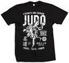 Judo 100% Bomull T-shirt Herr T-shirts Topp - 7 Färgval XS till 5XL Unisex 100% Bomull T-shirt Herr T-shirts Topp - Judo Present