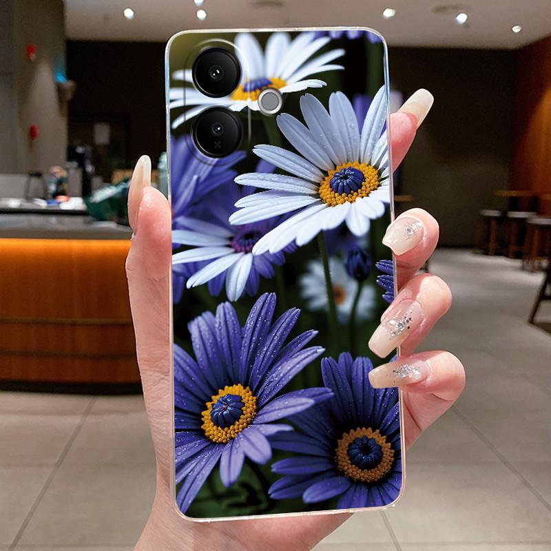 Casing For Vivo V60 Lite Aesthetic Luxury Dragon Cute Cool Boys Girls Soft silicone Phone Case Back Cover Transparent TPU Shell