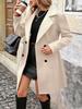 Overcoat Women's Wool Blend Coat for Autumn/Winter - Slim Fit, Elegant Style