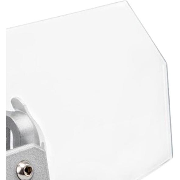 Universelle Motorrad-Windschutzscheibenverlängerung Klar Motorrad-Windschutzscheibe Luftstrom Einstellbarer Windschutz Windabweiser