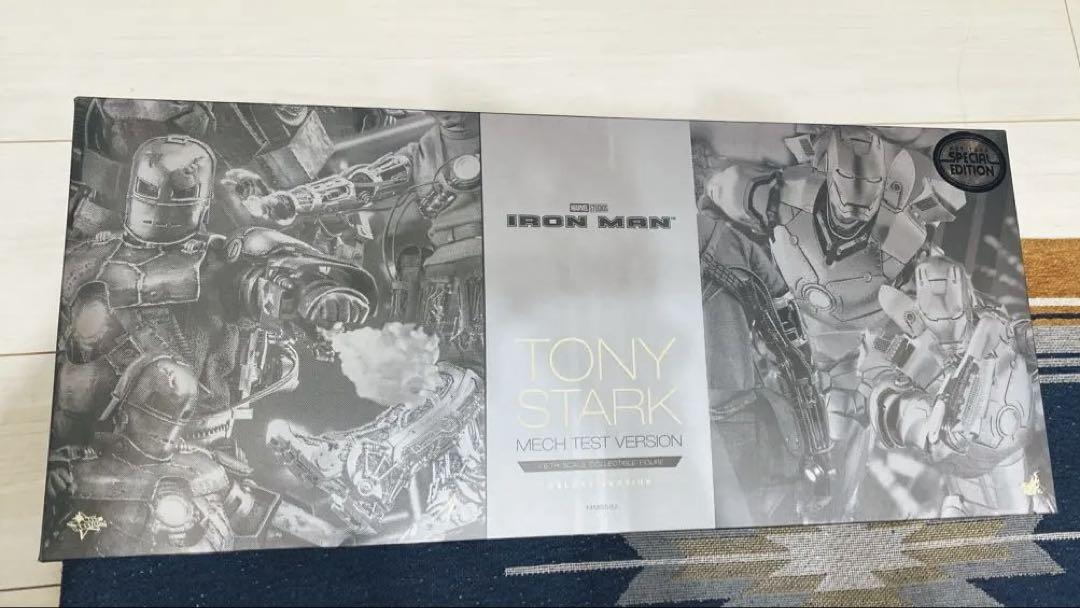 

[USED] Hot Toys Tony Stark Mecha Test Ver.2.0 Deluxe Edition with Bonus