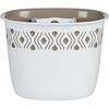 Égouttoir À Couverts - Stefanplast - Tosca - 19,5 X 13,5 X 14 Cm - Blanc/Taupe - Plastique Sans BPA