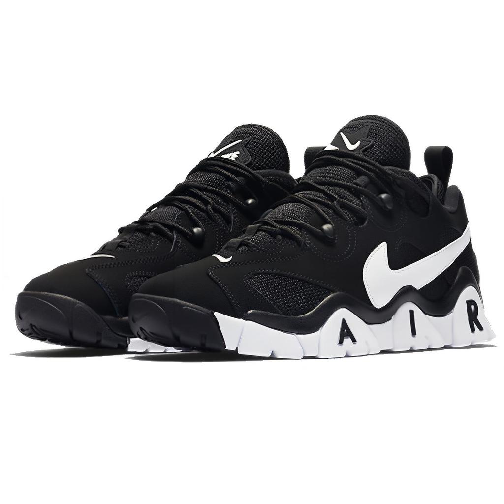 New Nike Air Barrage Low Black/White White CD7510-001