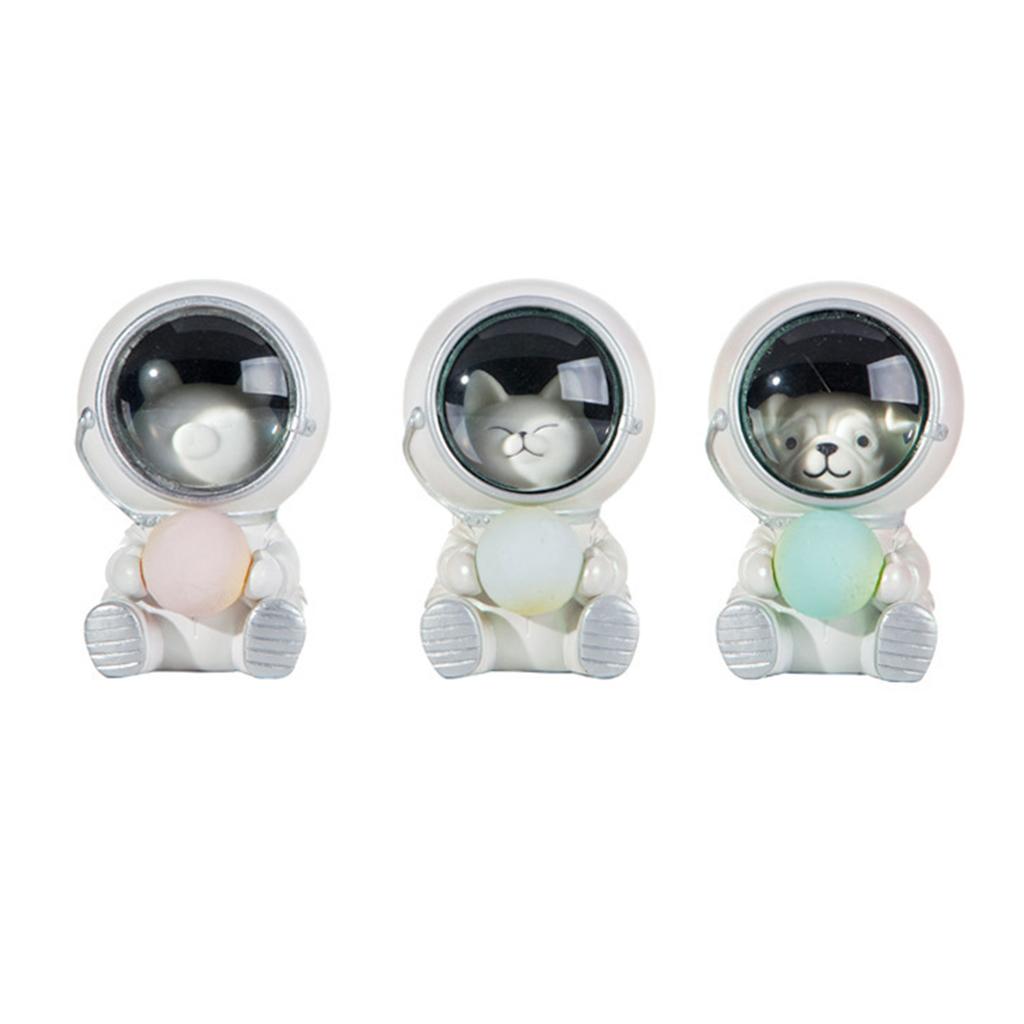 Lovely Cartoon Night Light Children Bedroom Cute Pet Astronaut Nightstand Lamp