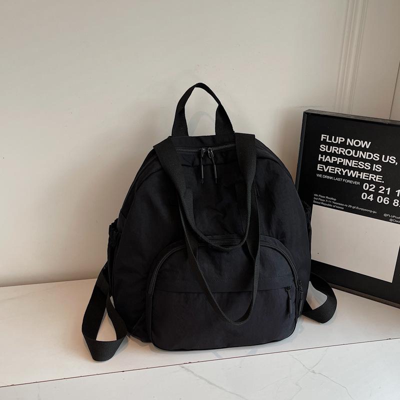 2025 Autumn New Large-capacity Backpack Women's Casual Versatile Lightweight Travel Bag Fashionable High-value Messenger Bag