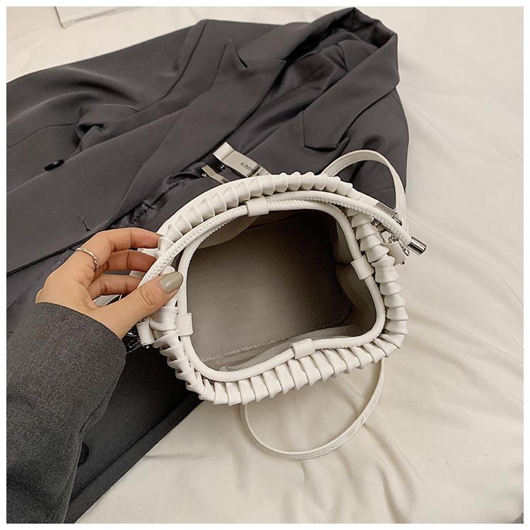 IELGY женская универсальная сумка-мессенджер со складками — фото 6