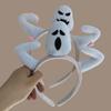 Makeup Party Costume Funny Specter Hairband with Bangs Clip Headwear Bangs Clip Creative Headband for Makeup