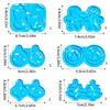 Christmas Silicone Mold Holographic Epoxy Resin Mold DIY Keychain Charm Mold