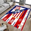 1 szt. Dywanik podłogowy antypoślizgowy Atletico Madryt Extra Large, Biuro, rodzina, sypialnia, Studio - Duży dywanik, Dywaniki wewnętrzne, Żywe kolory - A269