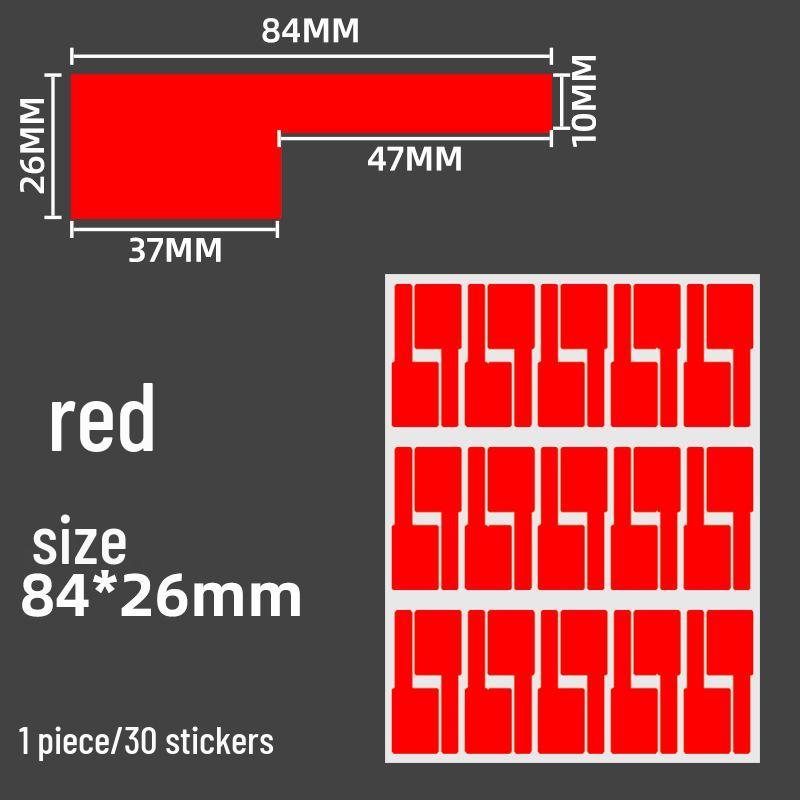 

Waterproof Writable Fiber Optic Cable Label - Tear & Temperature-Resistant, Self-Adhesive PVC
