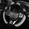 Cartoon Monster Plush Car Steering Wheel Cover - Cute & Creative Design