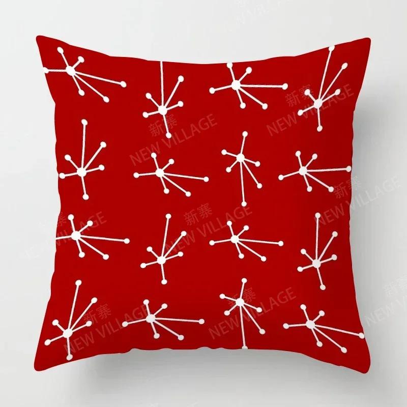 Nordic Fall Home Decor Autumn Throw Pillow Case Sofa Cushion Cover Modern