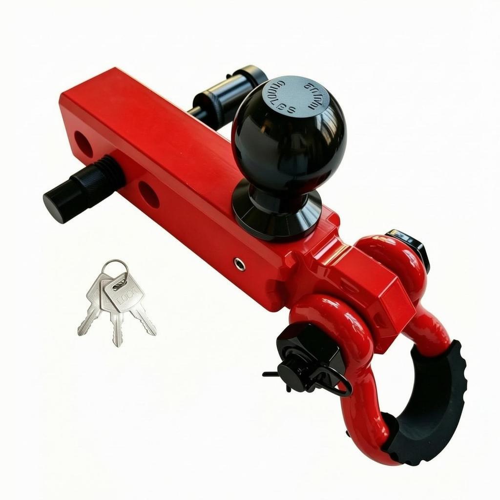 Hardware Sturdy Lockable Quick-Release Hitch Versatile for Drivers