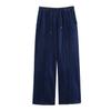 2025 Spring Women's Loose Fit Denim Shirt & Straight Leg Pants Set