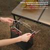 Outdoor Camping Picknick Müllsackhalter Edelstahl Küche Haushaltsmüll Hängende Lagerung Rack Ständer Outdoor-Tool