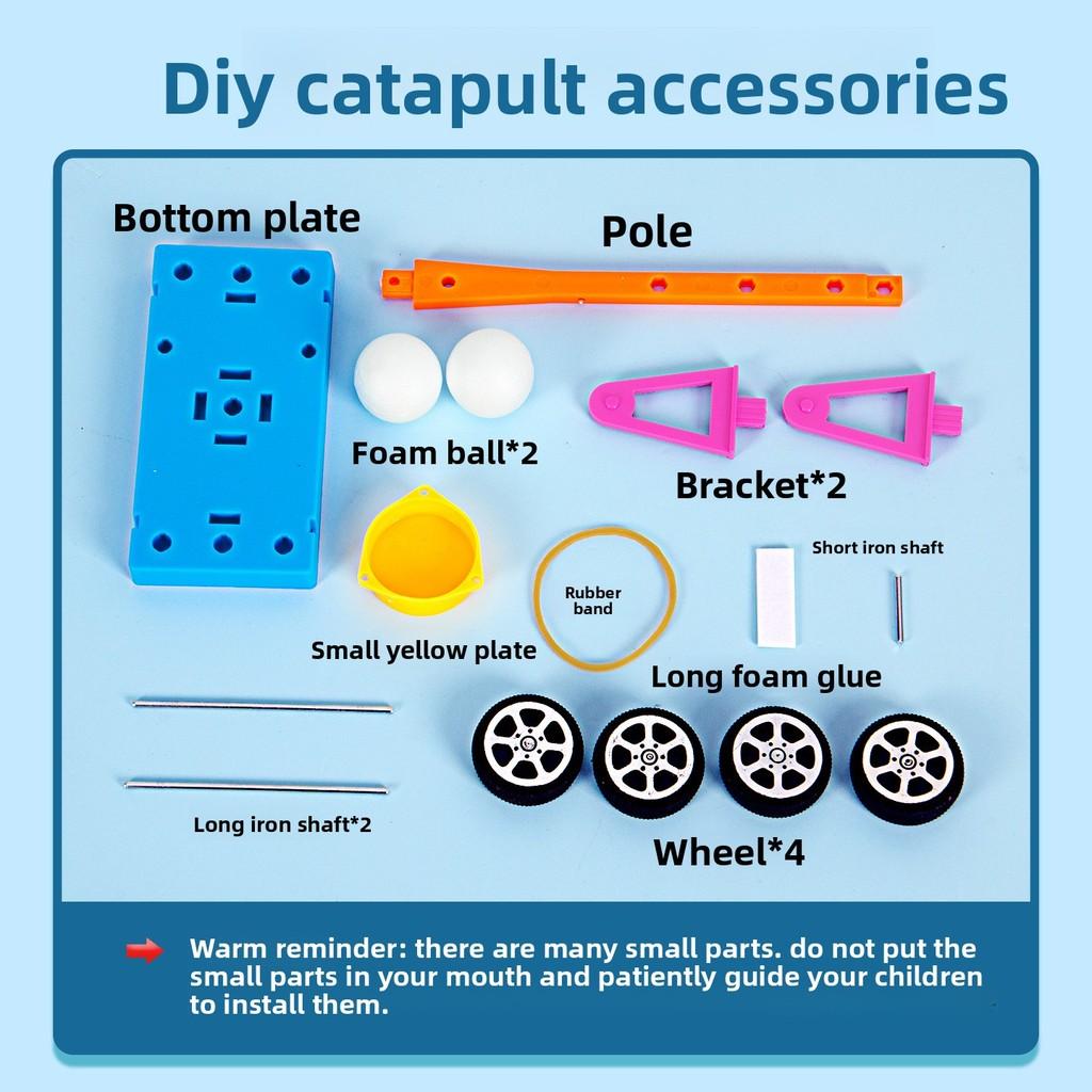 Science Experiment Toy Catapult For Kids Educational Stem Handson Physics Kit For Students