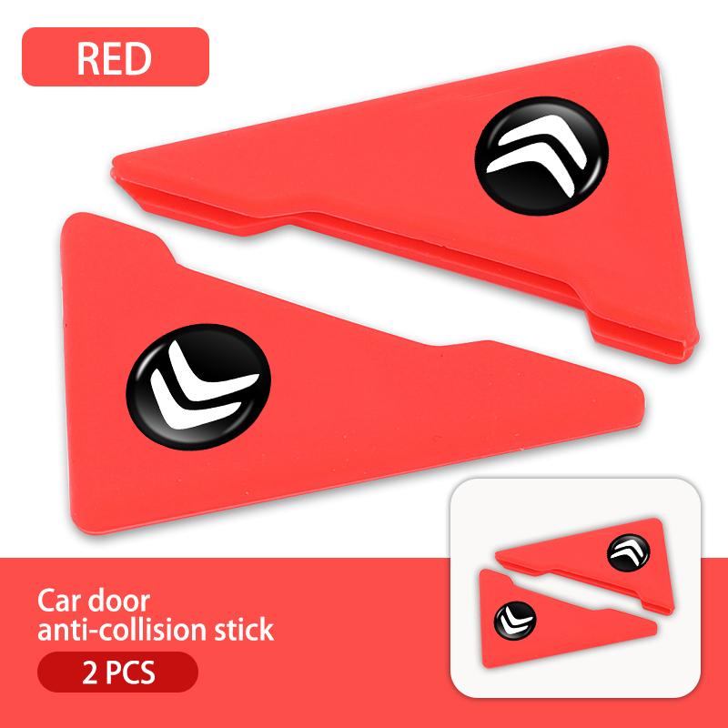 Car Door Corner Anti-collision Covers Silicone Protector Anti-Scratch Door Auto Accessories For Citroen C4 C3 C5 C1 C2 C6 C4L