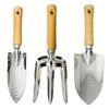 Gardening Hand Tool Stainless Steel Garden Tool Kit with Wooden Handle Trowel and Hand Fork for and Measuring Ideal Garden Gift for Women and Men