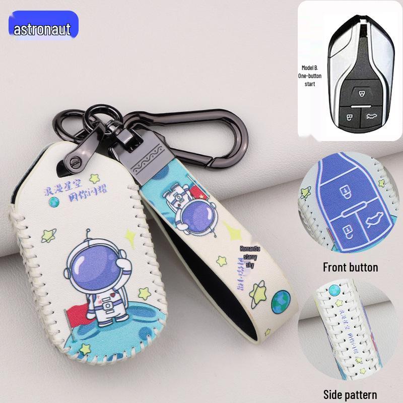 Hanteng X7 X5 X7s Key Case - High-End Cartoon Full-Coverage Shell, 2.0/1.5T Models