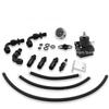 Adjustable Fuel Pressure Regulator FPR Kit Gas / Oil 0-100psi Gauge 6AN AN6 Line