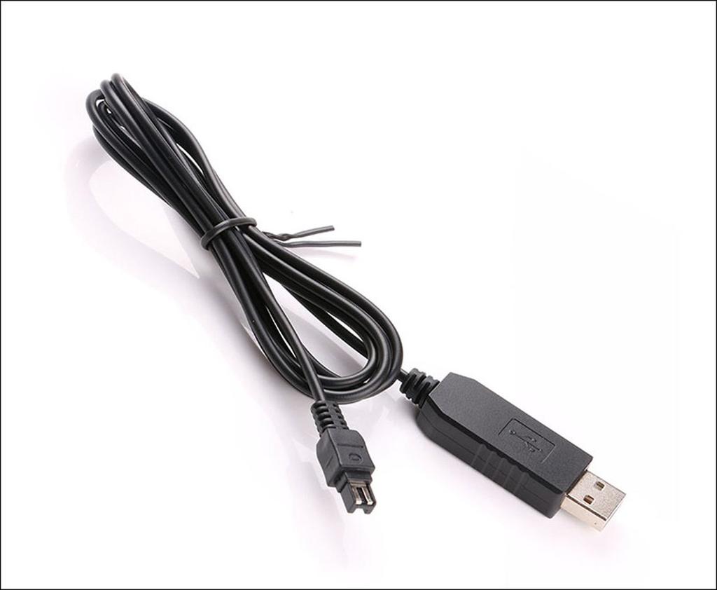 USB Power Adapter Charger for Sony Handycam HX100V Other Video Cameras AC-L25, AC-L25A, AC-L25B, AC-L25C, AC-L200C, AC-L200B, AC-L200D, DCR-DVD7,