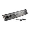 Matt Black Front Bumper Grill Grille Fit Ford Ranger T6 2012-2014 W/ LED Light