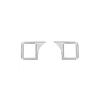 Headlight Lamp Switch Panel Button Trim For Benz 2008-14 C-Class Silver Aluminum