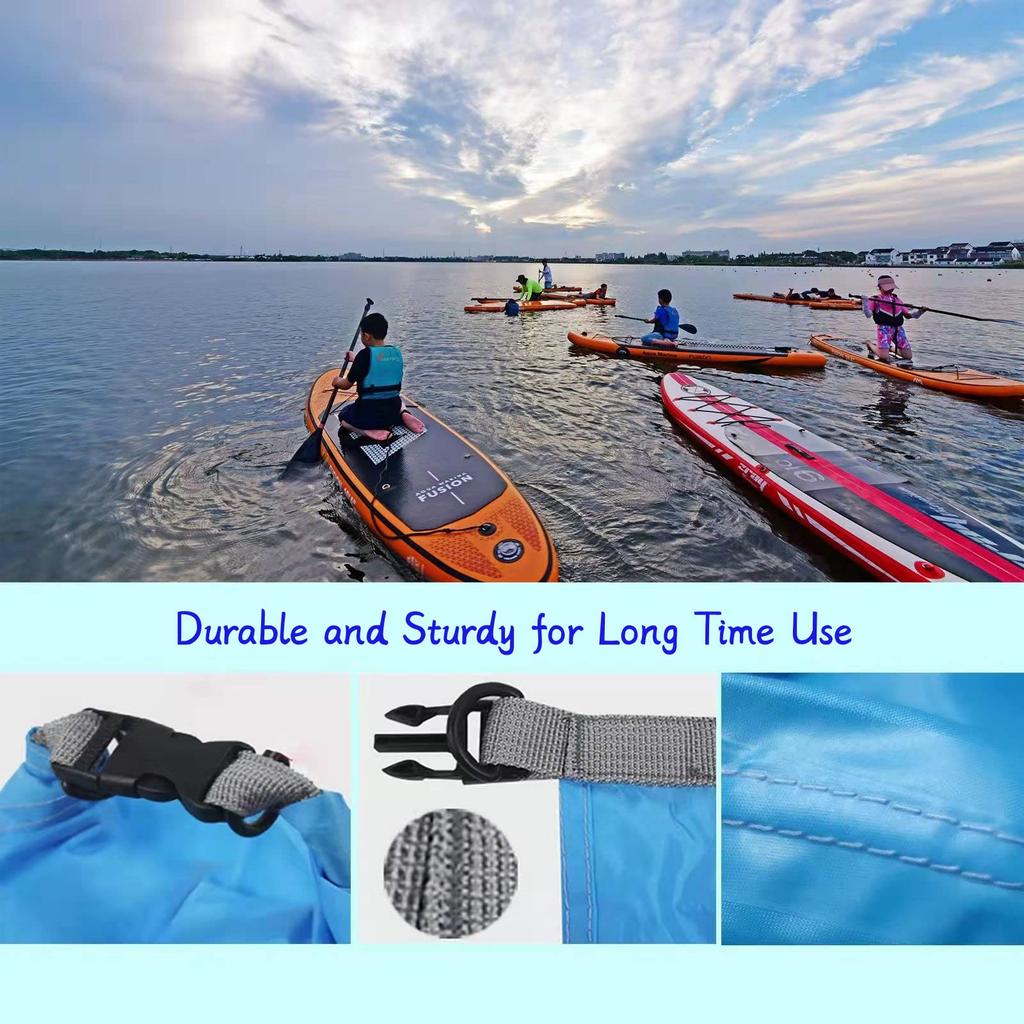 Oem Ipx6 Dry Bags Waterproof Bucket Shoulder Bag For Swimming Camping Drifting Roll Top Sack Keeps Gear Dry Waterproof Bag