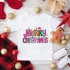 Just A Girl Who Loves Christmas Printed Kids Shirts Child Christmas Party T-shirt Top Xmas Vibes Outfit Child Short Sleeve Tee