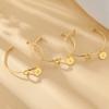 Popular bracelet gold 11-letter round bracelet opening adjustable jewelry