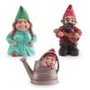 Simulation Character Model 6-Piece Set Christmas Dwarf Goblin Dwarf Elf Family Static Decorative Ornament Toy