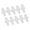 10pcs Milk Tube Connectors Fit for Jura Coffee Machine Transparent Plastic Milk Pipe Connectors