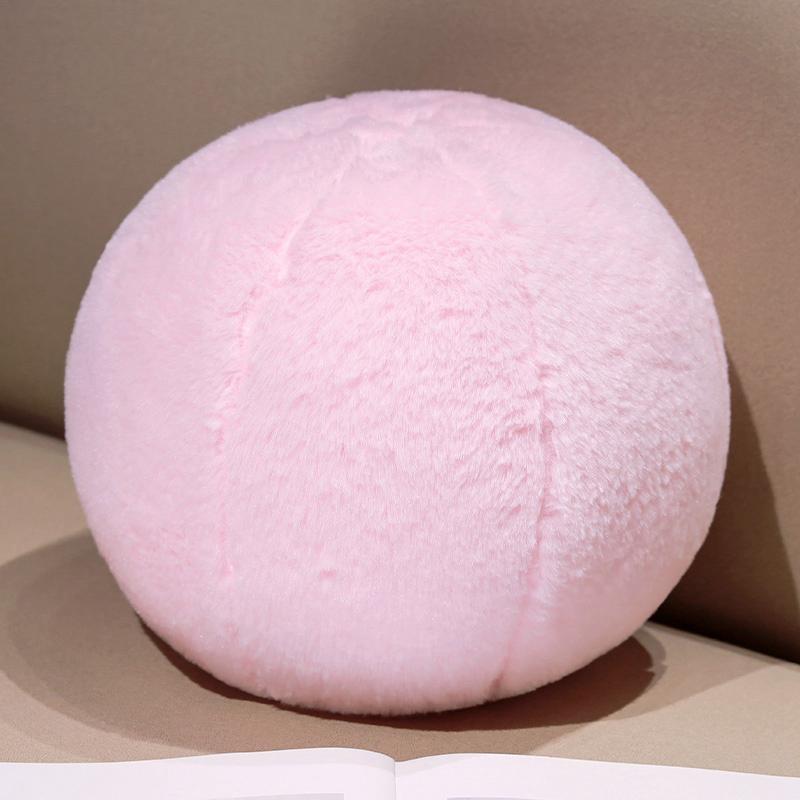 30x30cm Yoga Plush Ball Toy Stuffed Sport Ball Pillow Back Support Plushie Sofa Chair Decor Home Interactive Prop Gift