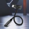 1 Stück Geflecht 12cm PD Kabel Klinke Universal Tragbar 2 in 1 USB C Kopfhöreradapter 10W Dongle Typ C Ladekabel