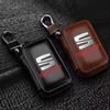 Cydf9 Car Key Wallet Housekeeper Key Case Mini Card Bag For Leon 5f Ibiza 6l 6j Leon 1p Cushion Altea Xl Leon Mk Car Accessories