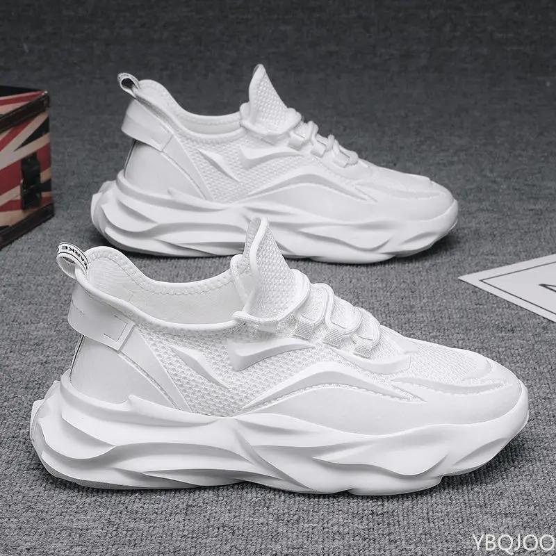 Fashion Spring Trendy New Shoes Breathable mesh Men's shoes Retro height increasing dad shoes Casual comfortable Sneakers Zapatos Homme